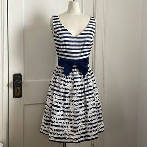 Lilly Pulitzer Roswell Dress Navy/White Stripes - Size 00